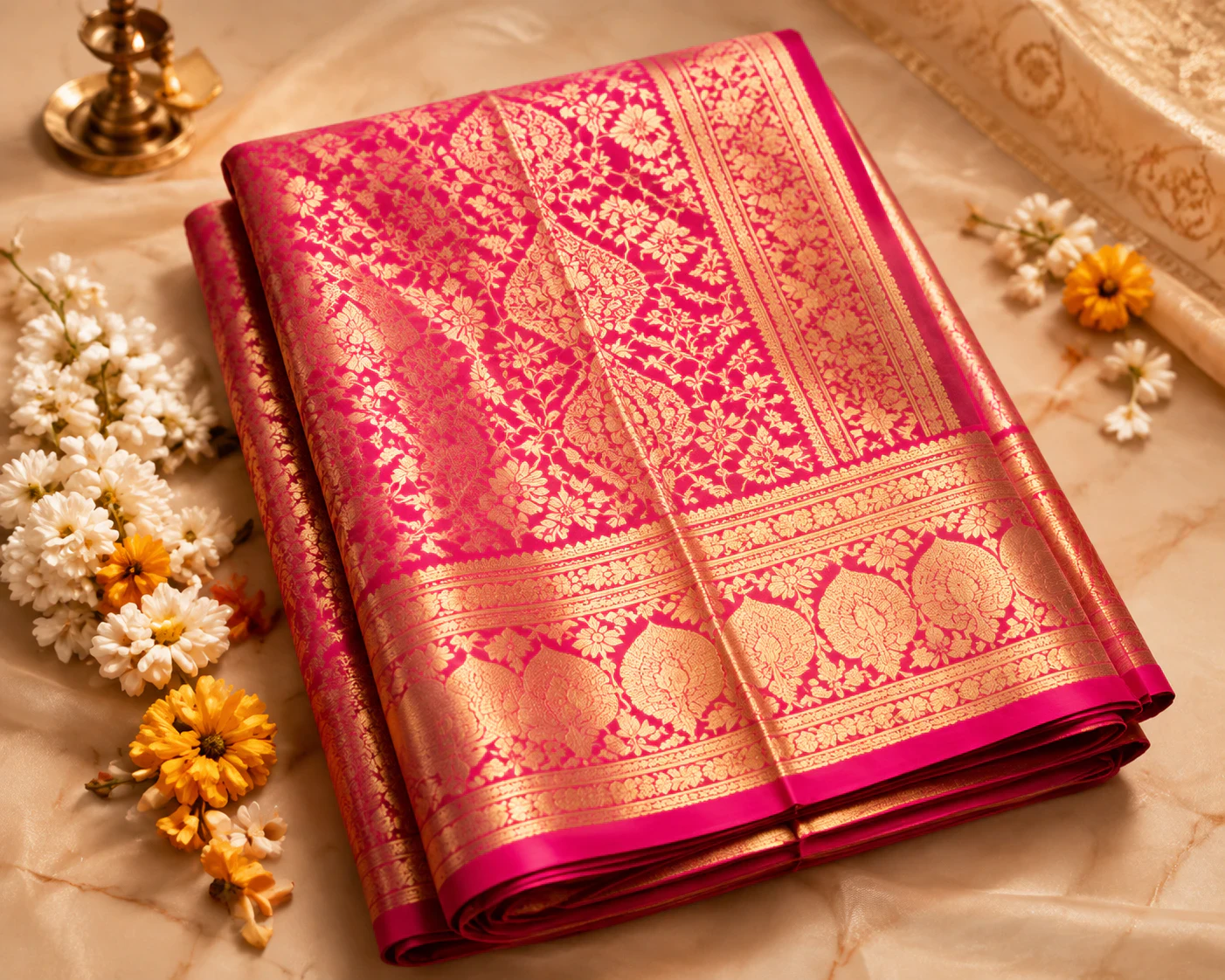Pure Silk Bridal Saree