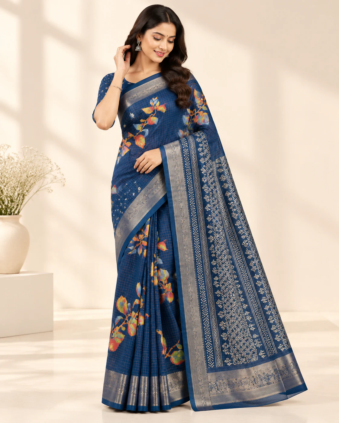 Designer Cotton Silk Sarees